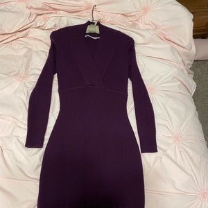 Beautiful and comfortable! Athleta fitted bodycon sweater dress